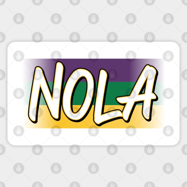 NOLA Sticker by HuskyClothing